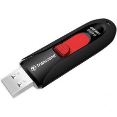 USB 2.0 64GB TRANSCEND JetFlash 590 Black&amp;amp;Red &amp;quot;TS64GJF590K&amp;quot; foto