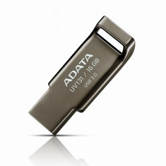 USB 3.0 16GB Adata, UV131 Black, aliaj zinc &amp;quot;AUV131-16G-RGY&amp;quot; foto