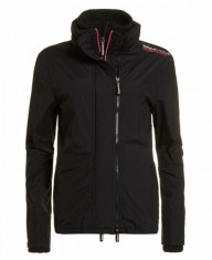 Geaca Dama Superdry Pop Zip Windcheater Black foto