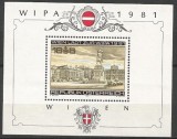 Austria 1981 - Bloc 10 - WIPA - neuzat,perfecta stare(z), Nestampilat