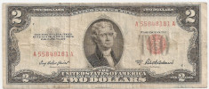 SUA USA 2 DOLARI DOLLARS 1953 A F foto