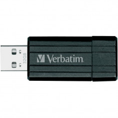 USB 2.0 32GB Verbatim Store &amp;#039;n&amp;#039; Go PinStripe black &amp;quot;49064&amp;quot; foto
