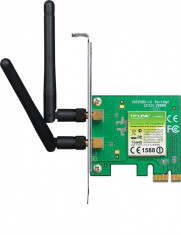 Placa Retea wireless PCIe 300Mbps 2T2R, 2 antene detasabile foto