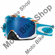 MBS OAKLEY MX BRILLE O2 RPM ORANGE-BLAU IRIDIUM, orange-blau, black ice iridium + klar, Cod Produs: 706805AU foto