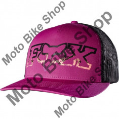 MBS FOX GIRL KAPPE SNAPBACK REMAINED TRUCKER, berry punch, One Size, 17/195, Cod Produs: 18610307AU foto
