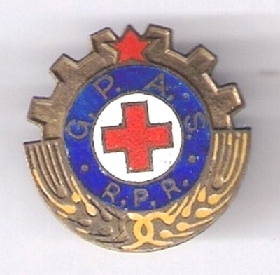 INSIGNA CRUCEA ROSIE G.P.A. S RPR foto