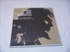 DISCURI VINIL BOX SET 3 LP RIGOLETTO GIUSEPPE VERDI STARE EXCELENTA foto