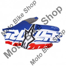 MBS ALPINESTARS HANDSCHUH DUNE, blau-weiss-rot, XL=11, Cod Produs: 3562517723XLAU foto