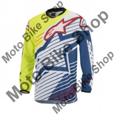 MBS ALPINESTARS RENNLEIBCHEN RACER BRAAP, gelb fluo-weis-dunkelblau, L, LE2017, Cod Produs: 3761417527LAU foto