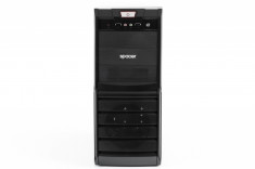 CARCASA Spacer cu sursa 450W, Galaxy, ATX Mid-Tower, Front USB2.0+Audio, (Body Black), &amp;quot;SPC-GALAXY&amp;quot; foto