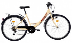 Bicicleta Kreativ 2614 (2017) Cadru 420mm CremPB Cod:217261440 foto