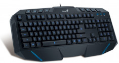 TASTATURA Genius USB gaming KB-G265, iluminare cu LED, black, 1ms, anti-ghosting foto