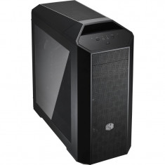 CARCASA Cooler Master fara sursa, MasterCase Pro 5, mid-tower, ATX, 3* 140mm fan (inclus), I/O panel, side window, black &amp;quot;MCY-005P-KWN00&amp;quot; foto