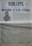 Cumpara ieftin Ziarul Romanul , nr. 638, 1897 , Vintila Rosetti , Lahovari - Sturdza