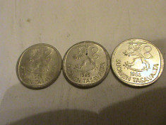 Colectie monede de argint Finlanda 19 grame foto