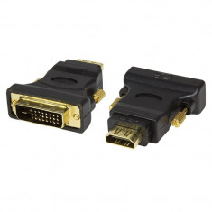 Adaptor HDMI la DVI-D (M/T), Logilink &amp;quot;AH0001&amp;quot; foto