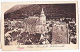 Brasov Brasso Kronstadt panorama,CP circulata in 1913