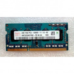 Memorie Laptop Hynix 2Gb 1Rx8 Pc3 - 12800S - 11 - 12 B2 DDR 3 foto