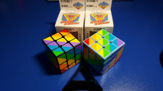 Cub Rubik 3x3x3 YJ Unequal Cube (Rainbow) 56mm foto