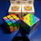 Cub Rubik 3x3x3 YJ Unequal Cube (Rainbow) 56mm