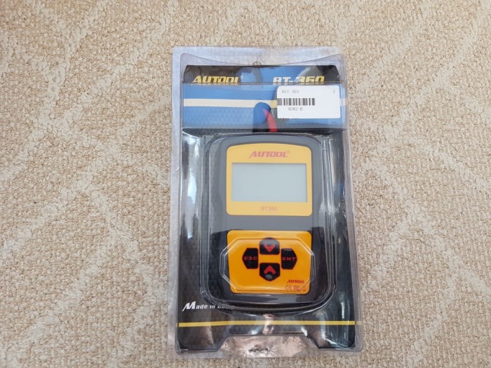 Tester portabil si performant pt. baterii / acumulatori Autool BT-360 Tester portabil si performant pt. baterii / acumulatori Autool BT-360