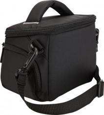 Geanta camera foto/video Case Logic, buzunar frontal, 2 buzunare laterale, nylon, black &amp;quot;TBC-405K&amp;quot; foto