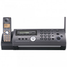 Fax Panasonic KX-FC268FX-T, hartie normala, film, receptor dect, (include timbru verde 5 lei) foto