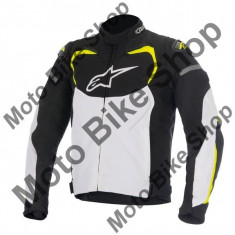 MBS ALPINESTARS TEXTILJACKE T-GP PRO, schwarz-weiss-gelb fluo, 2XL, 17/010, Cod Produs: 33050161252XLAU foto