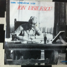 ion vasilescu din creatia lui disc vinyl lp muzica usoara pop slagare EDE 0230