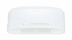 Switch 8 porturi 10/100/1000 Gigabit, 8 porturi Gigabit, Capacity 16Gbps, fara management, desktop, plastic, alb foto