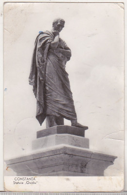 bnk cp Constanta - Statuia Ovidiu - uzata foto