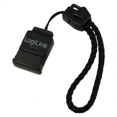 Card Reader Logilink (CR0025), extern USB2.0 pentru micro-SD/ micro-SDHC, viteza 480Mbps, compatibil PC si MAC, cu snur, Negru foto