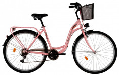 Bicicleta DHS Citadinne 2834 (2017) Roz, 505mmPB Cod:21728345011 foto