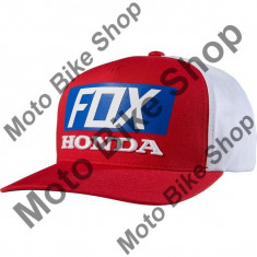 MBS FOX KAPPE SNAPBACK HONDA STANDARD, red-white, uni, Cod Produs: 18988054AU foto