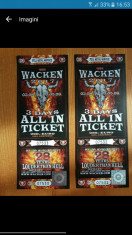 2 bilete Wacken 2017 foto
