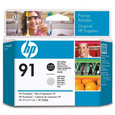 Cartus cerneala Original HP Negru Photo+Grey Light Printhead 91, compatibil DesignJet Z6100 &amp;quot;C9463A&amp;quot; foto