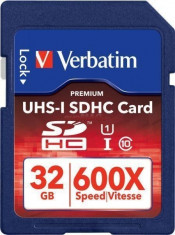 Secure Digital Card 32GB (Class 10) PRO UHS-I Verbatim &amp;quot;47021&amp;quot; foto