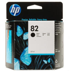 Cartus cerneala Original HP Negru 82, compatibil DesignJet 111, 69ml &amp;quot;CH565A&amp;quot; foto