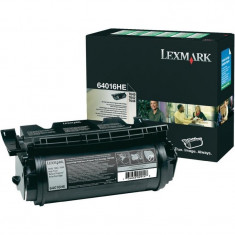 Toner Original pentru Lexmark Negru, compatibil Optra T640/642/644, 21000pag &amp;quot;64016HE&amp;quot; foto