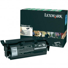 Toner Original pentru Lexmark Negru, compatibil Optra T650/652/654, 7000pag &amp;quot;T650A11E&amp;quot; foto