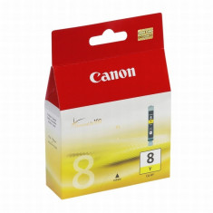 Cartus cerneala Original Canon CLI-8Y, Yellow, compatibil iP4200 &amp;quot;BS0623B001AA&amp;quot; foto