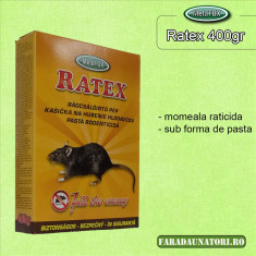 Momeala raticida proaspata Ratex Pasta 400gr. foto