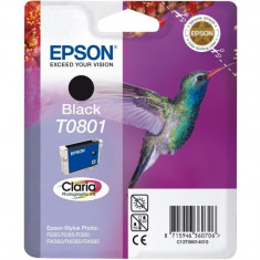 Cartus cerneala Original Epson Photo Negru C13T08014011 compatibil Stylus Photo R265/360,RX562 &amp;quot;C13T08014011&amp;quot; foto