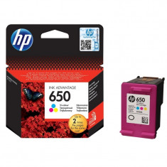 Cartus cerneala Original HP Tri-color 650, compatibil DJ2515/3515, 5ml &amp;quot;CZ102AE&amp;quot; foto