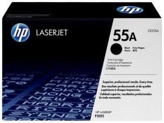 Toner Original pentru HP Negru, compatibil P3015, 6000pag &amp;quot;CE255A&amp;quot; foto