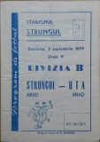 Program Strungul Arad - UTA