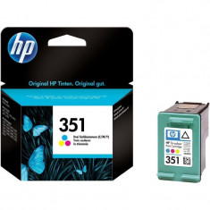 Cartus cerneala Original HP Tri-color 351 w.Vivera ink, compatibil DJ D4260/4360/J5730/5780/6480/PS C4205/4272/4280/4480/5280, 3.5ml &amp;quot;CB337EE&amp;quot; foto