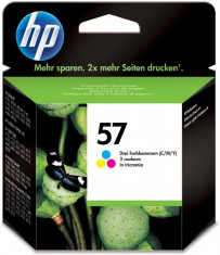 Cartus cerneala Original HP Tri-color 57, compatibil DJ450/5xxx/96xx/PSC1110/1xxx/2xxx, 17ml, &amp;quot;C6657AE&amp;quot; foto