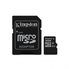 Aproape nou: Card de memorie Kingston MicroSDHC 32GB Class 10 + Adaptor foto