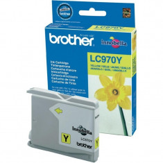 Cartus cerneala Original Brother Yellow LC970Y compatibil MFC235C/260C DCP135C/150C, 300 pag.&amp;quot;LC970Y&amp;quot; foto